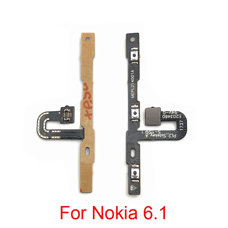 Гибкий кабель для Nokia 2 3 5 6 7 8 1 Plus кнопка включения и выключения громкости запасные