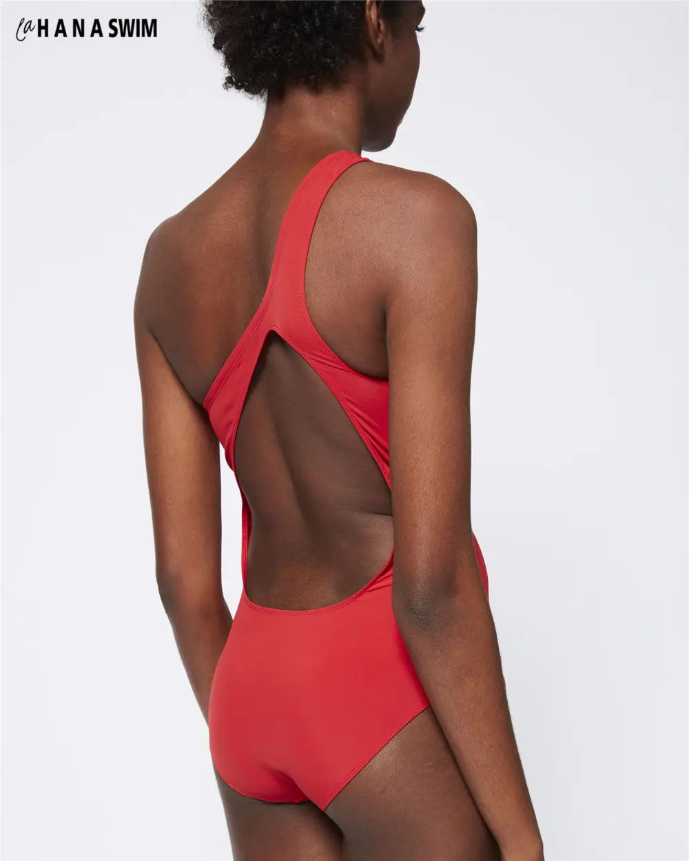 2019/женский однотонный Цельный купальник женская сексуальная красная одежда для