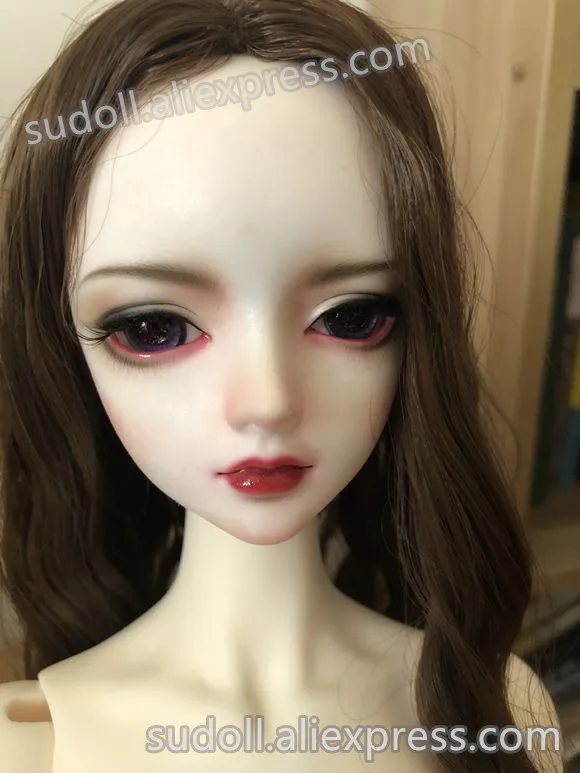 SuDoll BJD кукла 1/3 милая девочка Женская Ручная работа голая Неокрашенная + случайные
