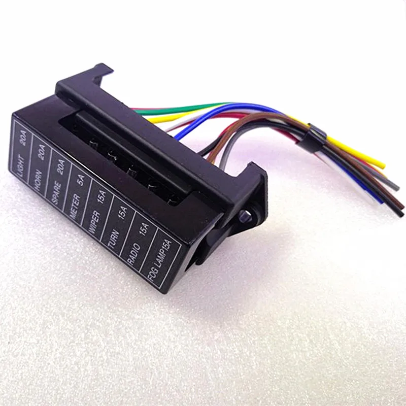 

8-полосный держатель предохранителя для автомобильного предохранителя автомобильные аксессуары.