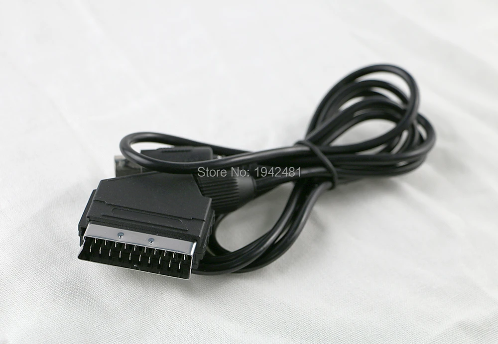 OCGAME оптовая продажа 1 8 м RGB Scart кабель для Sega Genesis Mega Drive MD NTSC Версия C pin 20 шт./лот|cable