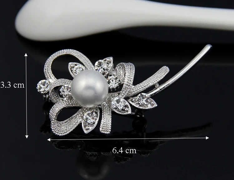 Новинка 2019 очаровательный элегантный большой Искусственный Жемчужный Цветок из
