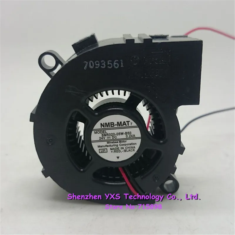 BM5020 05W B50 DC 24V 0.24A 2 88 W 5600RPM 5020 50*50*20 мм вентилятор охлаждения проектора|fan fan|fan coolingfan 24v