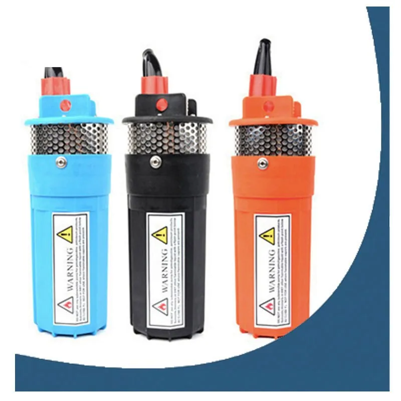 Погружной водяной насос 12 В постоянного тока оранжевого цвета 360LPH 230 футов/70 м