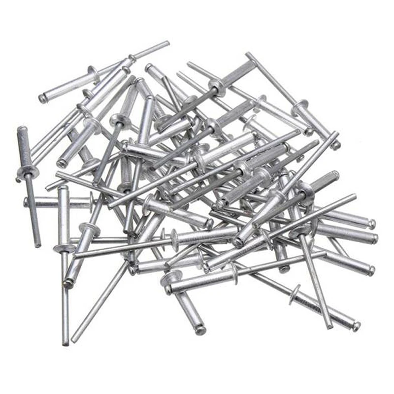 180Pcs/Set M3 Stainless Steel Aluminium Blind Rivets Nail Decoration For Furniture Assortment Kit | Обустройство дома