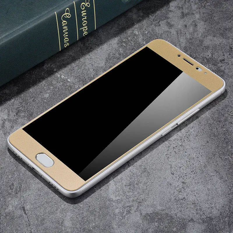 TCICPC для Meizu M3 Note, Защитное стекло для Meizu M3 Note, закаленное стекло 2.5D 9 H, защитная пленка на весь экран для M3Note - Цвет: Gold
