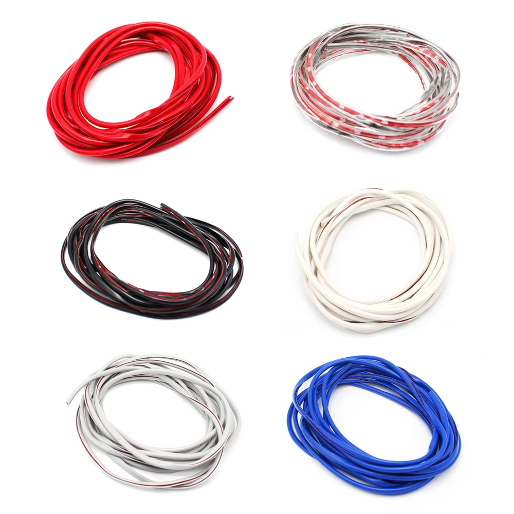 Автомобильный Стайлинг 5 м двери анти столкновения отделка края царапины крышки