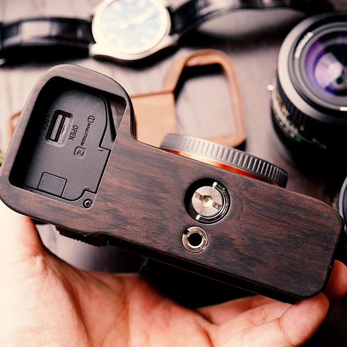 Ручной деревянный быстросъемный l образный кронштейн для Sony A7M3 A7R3 A9 ручной