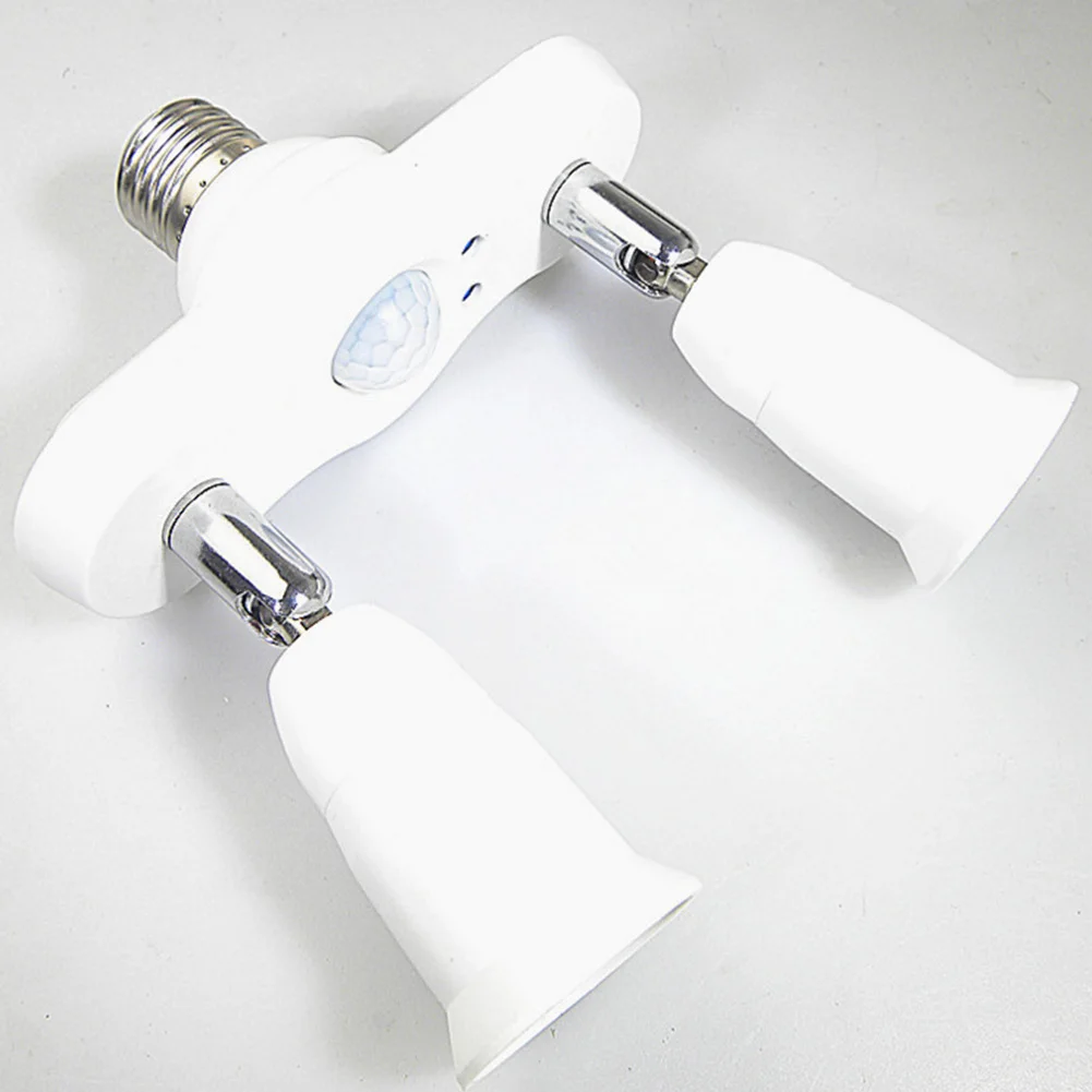 E27 индукции человеческого тела Инфракрасный охранный модуль лампы адаптер