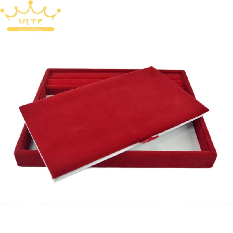 Новинка 2016 оптовая продажа 3 цвета ювелирные кольца серьги ожерелье дисплей кейс