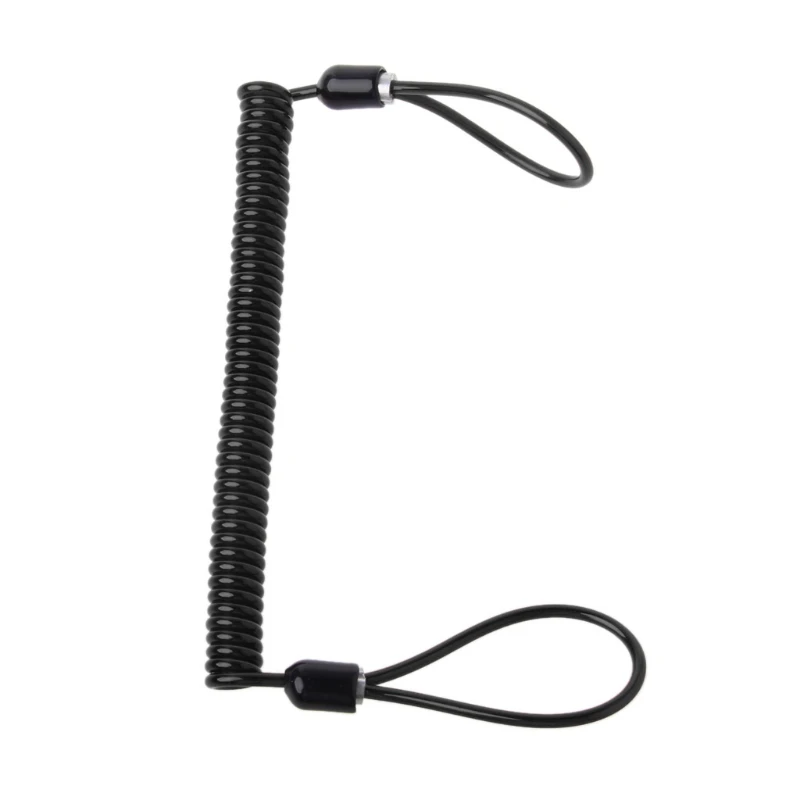 Сигнализация для мотоцикла 150 см с пружинным кабелем|Защита от кражи| |