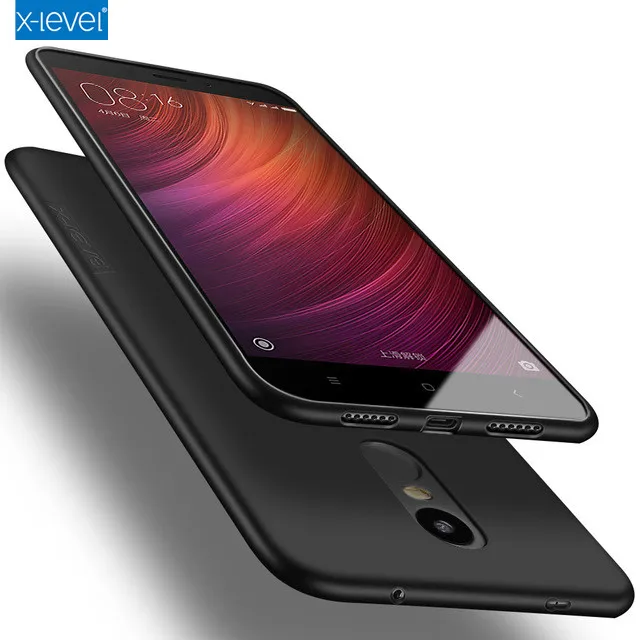 X-Level силиконовый чехол для Xiaomi Redmi 5 Plus 6 Pro S2 4X Note 5A 4 Mi 8 SE Max 2 Mix 2S A1 A2 5S Матовый ТПУ |