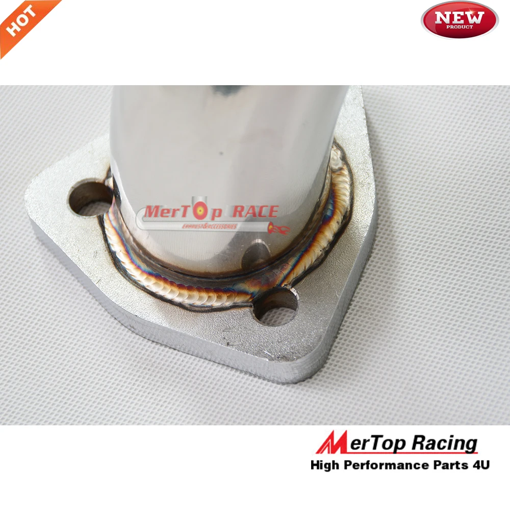 MERTOP гонки Catless турбо выхлопной трубы для A4 B5 B6 1,8 T 1997-2005