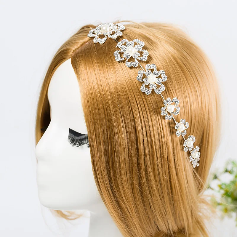 2017 распродажа тиары трендовые цинковые сплавы растения новые женские свадебные