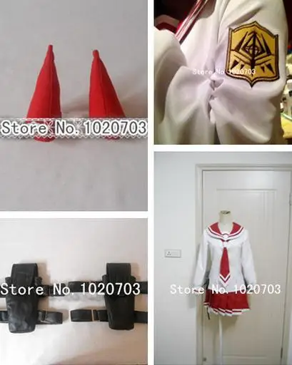 Ария Ара алый амуниция Хидан но Холмс канзаки шираюки хотоги рейки Косплей