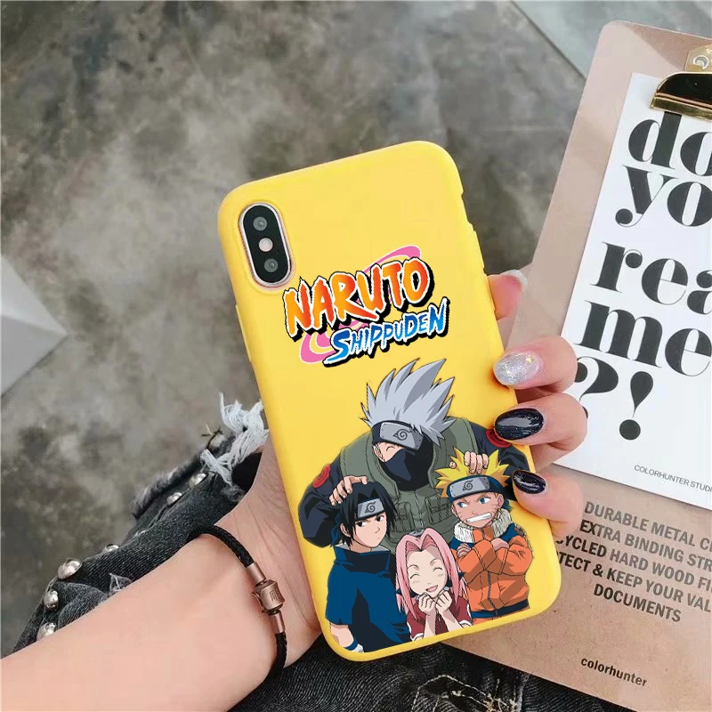 Y-5536 Наруто shippuden аниме SASUKE boruto мягкий силиконовый черный чехол Хината Какаши чехол для телефона для iPhone X XR XS MAX 6 7 8 plus 6s se - Цвет: Y-5536
