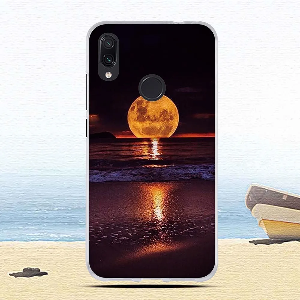 Силиконовый чехол для Xiaomi Redmi Note 7, чехол 6," с милым цветочным принтом, чехол для телефона s для Xiomi Redmi note 7 pro, fundas Coque - Цвет: 18