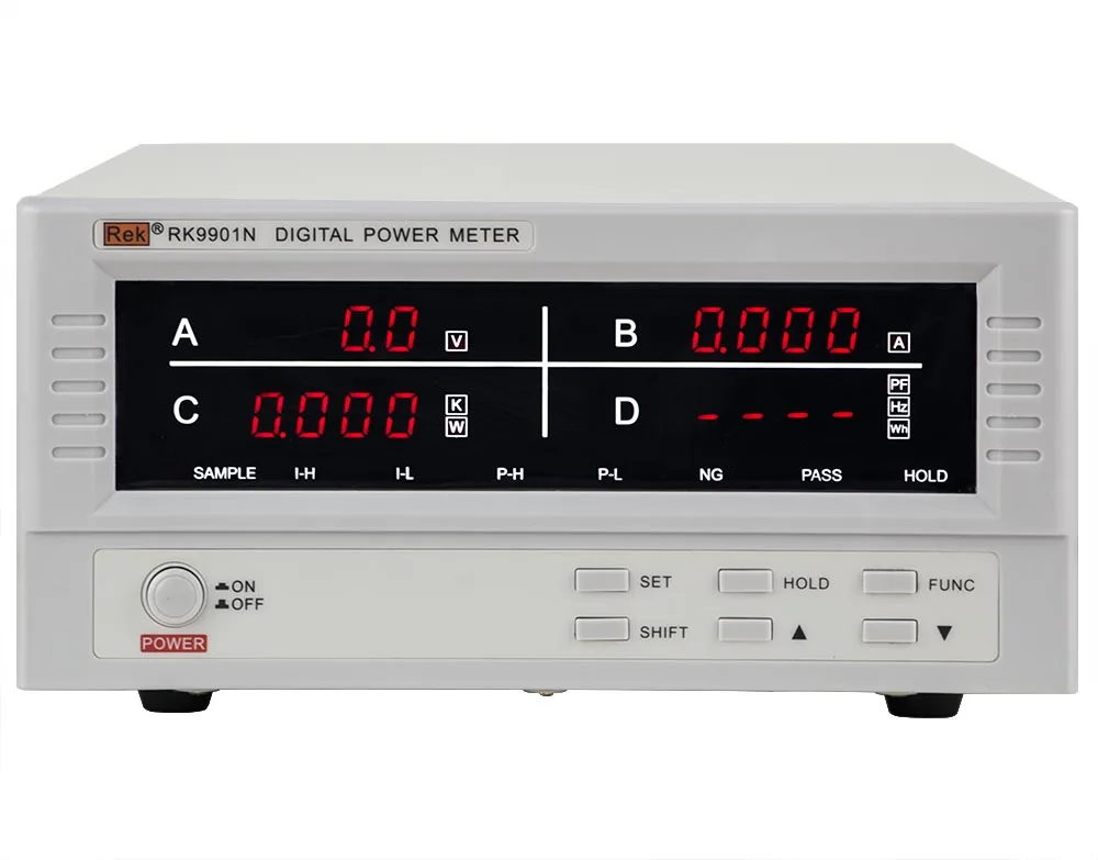 

RK9901N Intelligent electric quantity meter 0~600V 0~4A 3.5~20A 12kW