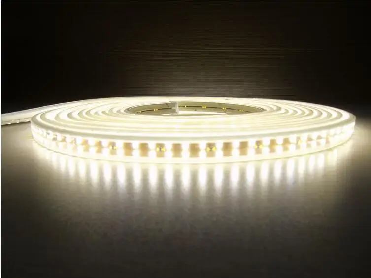 

100M Super bright 180led/m 220V led strip light 2835 Double Row Pure copper wire tiras led tape waterproof +power plug 50M 200m