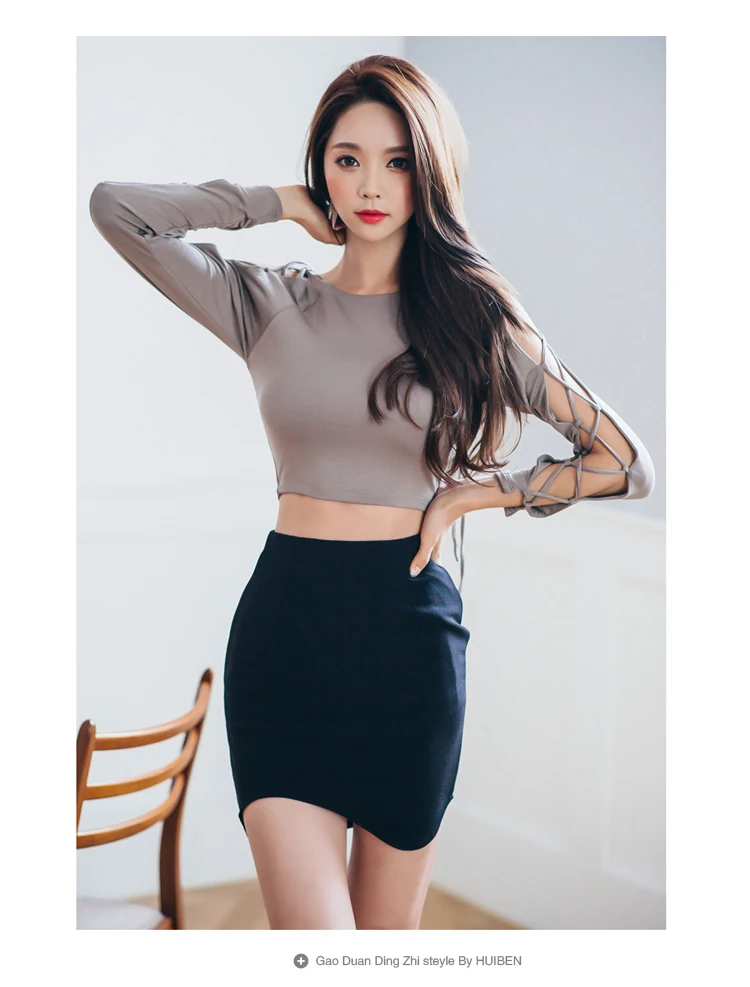 Нижний сексуальный тонкий кружевной топ с длинным рукавом, с круглым вырезом и открытыми плечами, женские футболки, женская футболка
