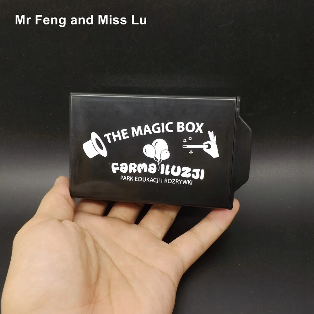 Волшебный реквизит пластиковая коробка исчезающее устройство инструменты