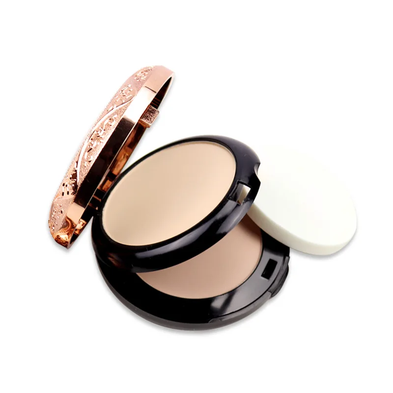 Профессиональная пудра KAQIYA 1002 Beauty Glazed с полным покрытием стойкая для макияжа