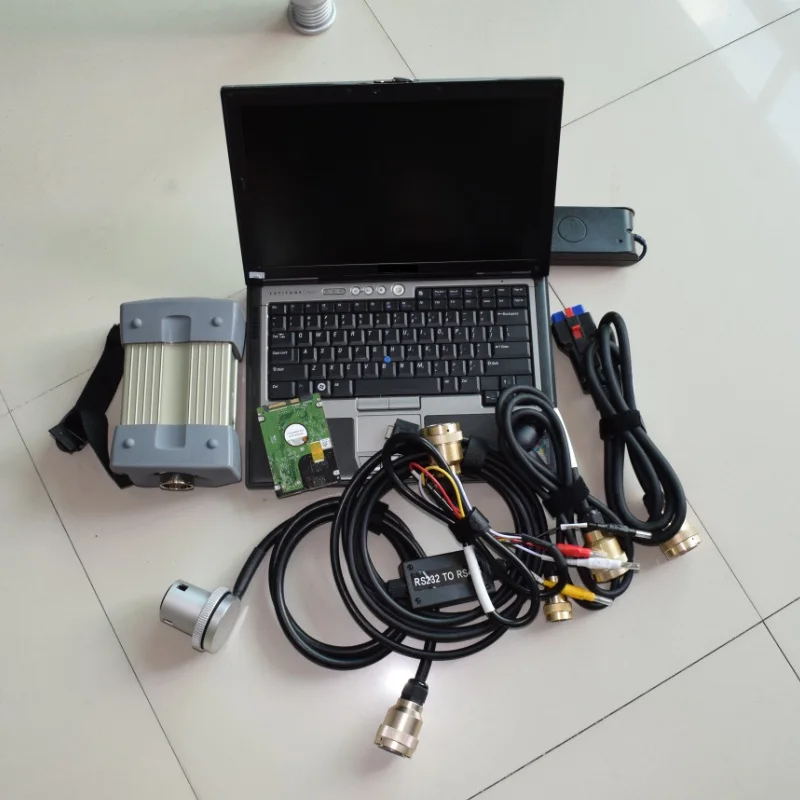 Профессиональный,12 MB Star C3 программное обеспечение HDD для mercedes b-enz диагностики мультиплексор с ноутбуком б/у D630