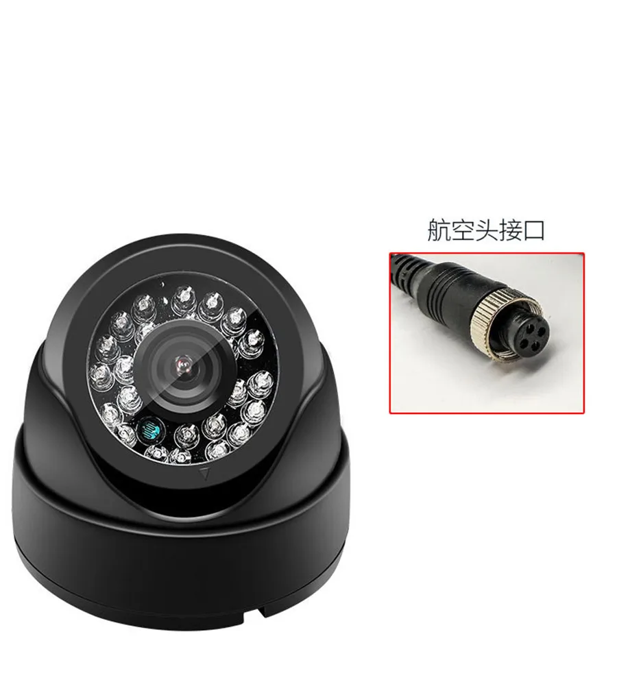 4 PIN IR боковая камера 24-светодиодный видео-камера безопасности AHD CCD 12-24V Купол для автомобиля грузовик дом на колесах Фургон
