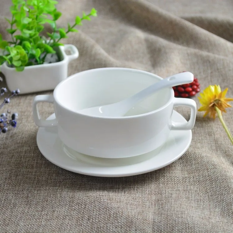 Керамическая миска, набор из 3 предметов, десертная посуда, Interaural Sago, десерт, 280 мл, посуда для отдыха, еда
