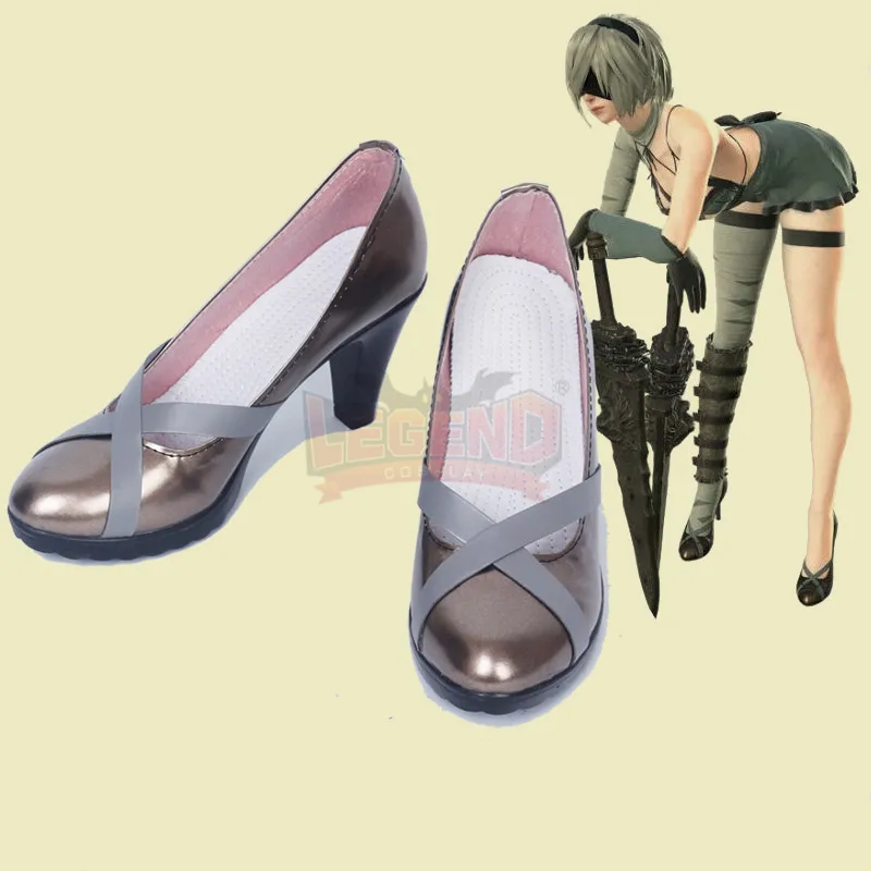 NieR Automata 2b DLC YoRHa NO.2 тип B 2B женская обувь для костюмированной вечеринки на