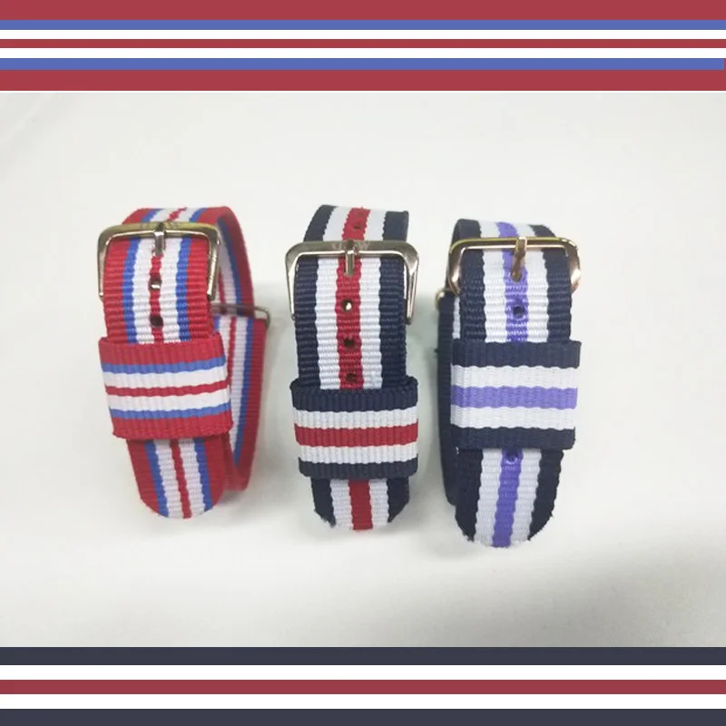 Нейлоновый ремешок для часов danel Wellington женские часы парусиновые ремешки