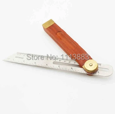 9 &quot(230 мм) скользящий Т скос с ручкой из палисандра лезвием нержавеющей стали и