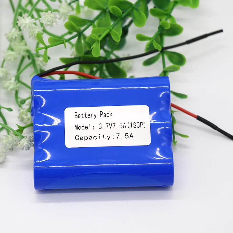 KLUOSI 1S3P 7500mAh 3,7 V/4,2 V литий-ионный аккумулятор с BMS для небольшой электрической модели промышленные инструменты