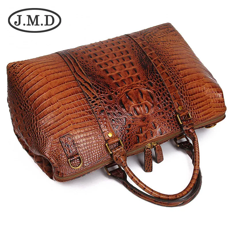 J.M.D Высококачественная кожаная сумка с рисунком аллигатора женские сумки для