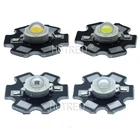 Светодисветодиодный высокой мощности 1 Вт, 3 Вт, 100 шт., полный спектр, белый, теплый, зеленый, синий, темно-красный, 660 нм, королевский синий, ИК, УФ