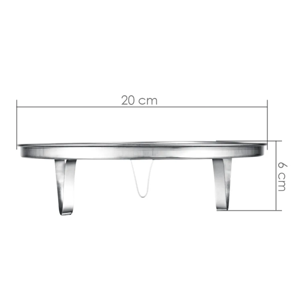 Стойка для отпаривателя из нержавеющей стали Стоковая подставка кастрюль посуда