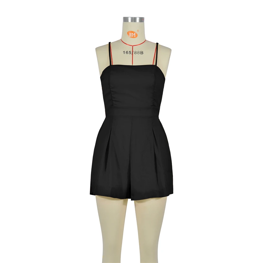 Женский комбинезон с открытой спиной шифоновый Свободный Летний 2019 | Женская