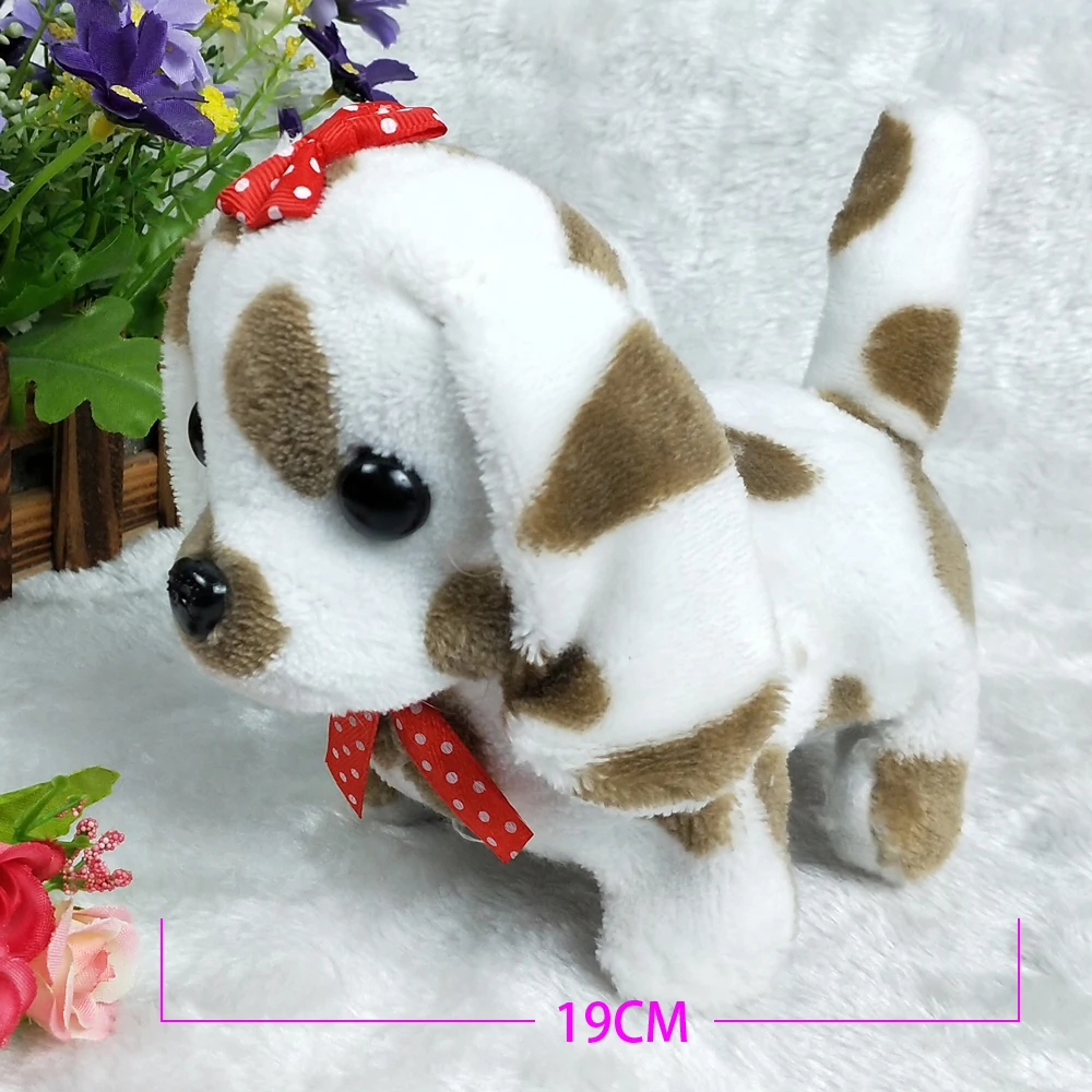 Милая игрушка-лай для прогулок, забавная электрическая короткая игрушка, электрическая подвижная собака, детские игрушки