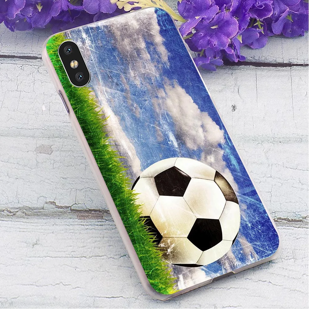 Чехол для телефона для спорта, футбола, iPhone 6S, 5 5S, SE 6/6, 6S Plus, 7, 8/7, 8 Plus, X, XS, XR, Xs Max, Жесткий Чехол, ультратонкий