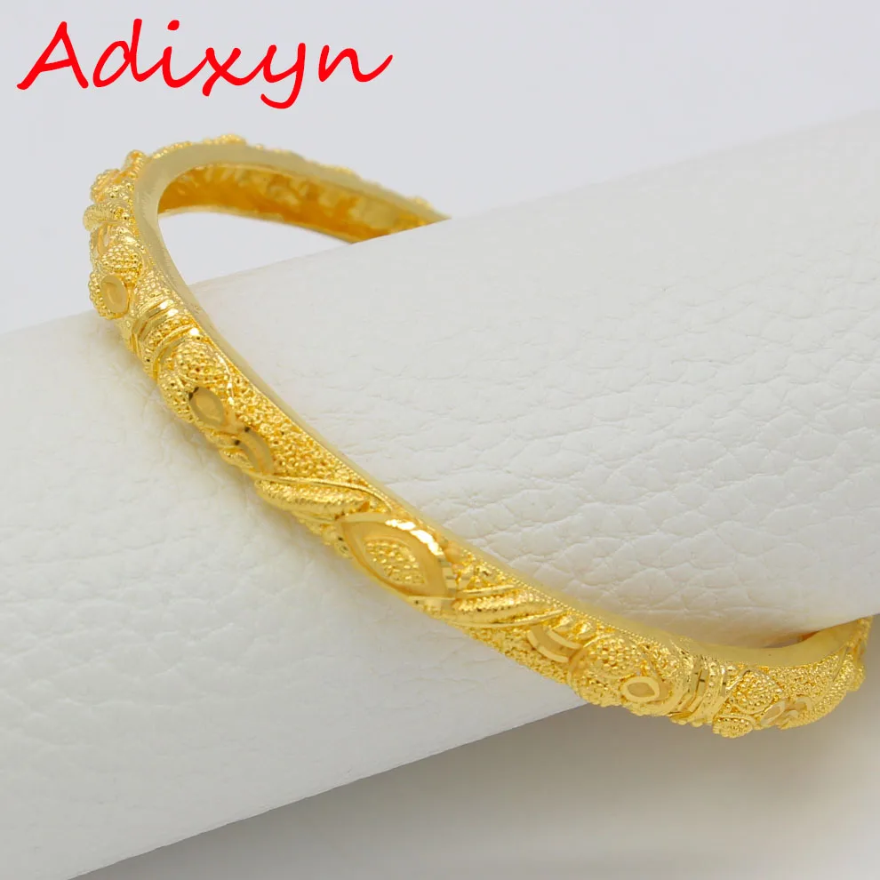 Adixyn Новый Браслеты &quotДубай&quot для Для женщин с покрытыем цвета чистого 24