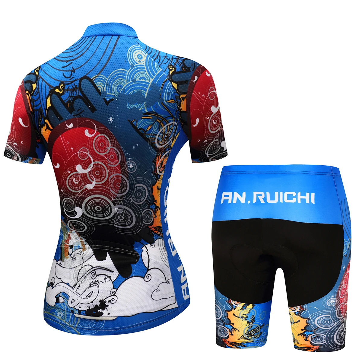 AN. Ruichi 2019 Лето mtb комплект одежды женский Велоспорт Джерси короткая велосипедная