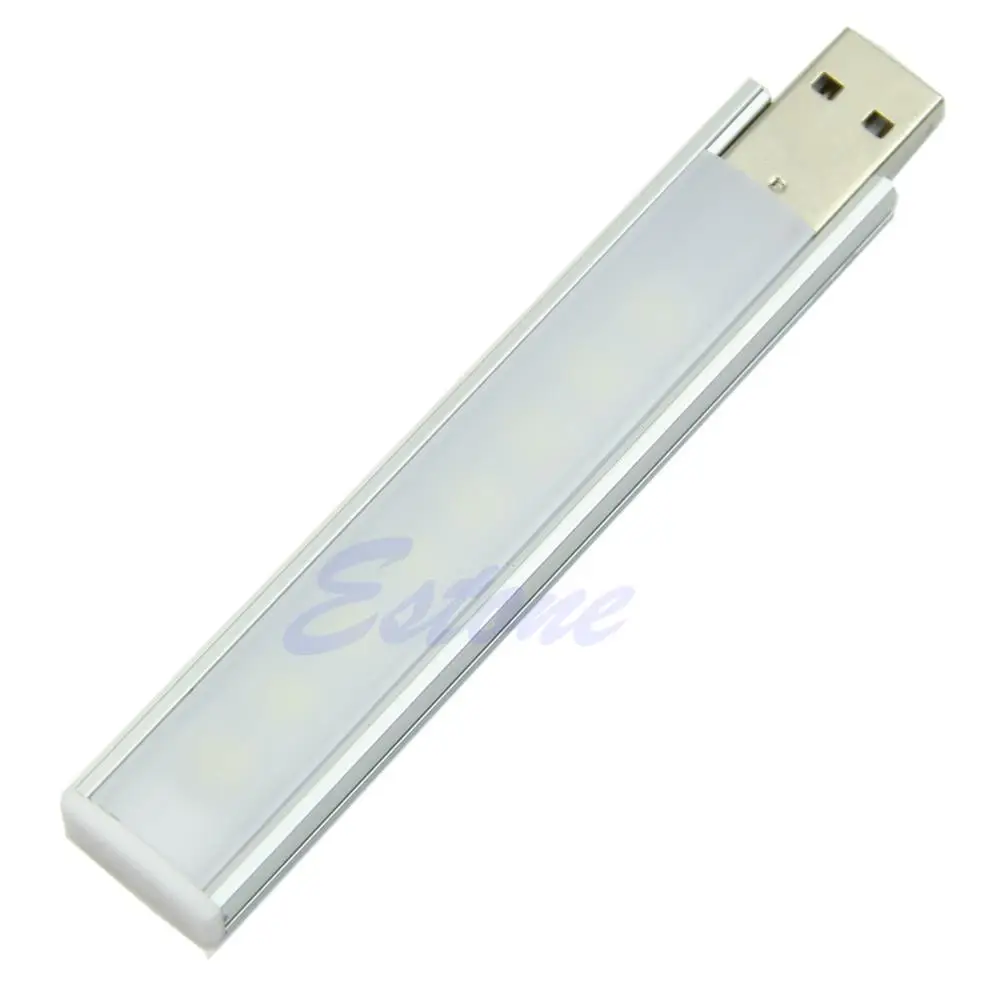 USB гаджеты портативный мини яркий 8 Светодиодный светильник USB лампа для банка питания Настольный ПК Ноутбук Чтение