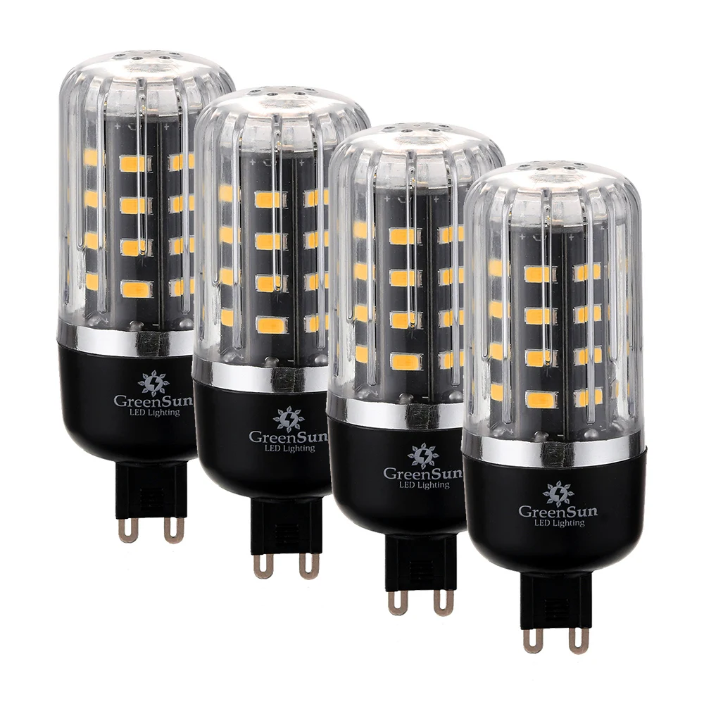 4 шт умная ИС(интеграционная схема) G9 5736 SMD СВЕТОДИОДНЫЙ кукурузная осветительная лампочка 5 Вт яркий светодиодный прожектор света лампы 85-265 V энергосберегающие лампы