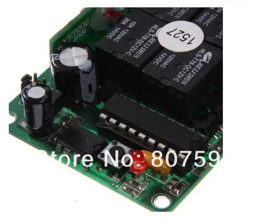 12V DC 10A 4 CH RF беспроводной переключатель системы дистанционного управления