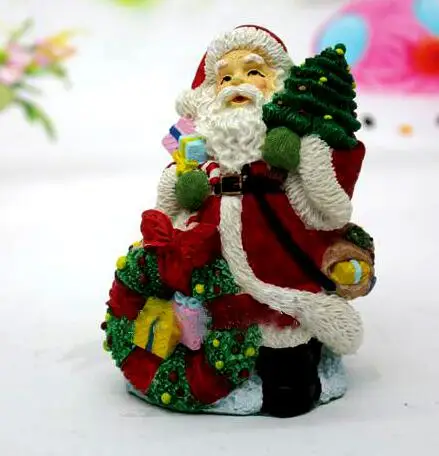 Рождественская 3d форма в виде Санта Клауса елки силиконовая формы для мыла