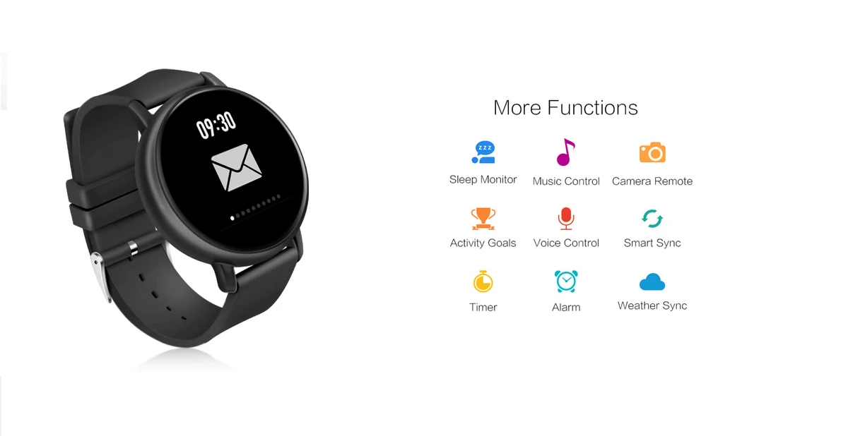 Смарт-часы фитнес-трекер Мониторинг сна для женщин и мужчин Bluetooth Smartwatch IP67 водонепроницаемые часы Смарт-браслет наручные часы