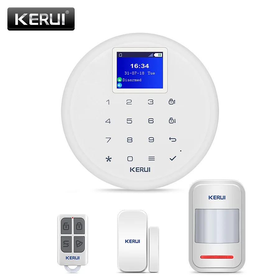 KERUI G17 Семейный комплект защиты двери магнитное инфракрасное Индукционное