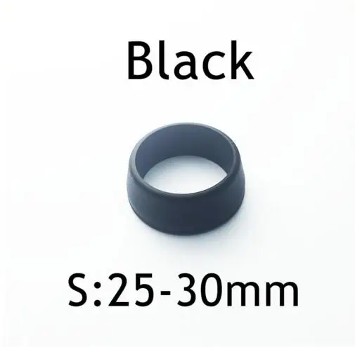 black s Горная дорога велосипед подседельный резиновое кольцо Пылезащитный чехол Велоспорт силиконовые Водонепроницаемый Велосипедный Спорт подседельный случае - Цвет: black s