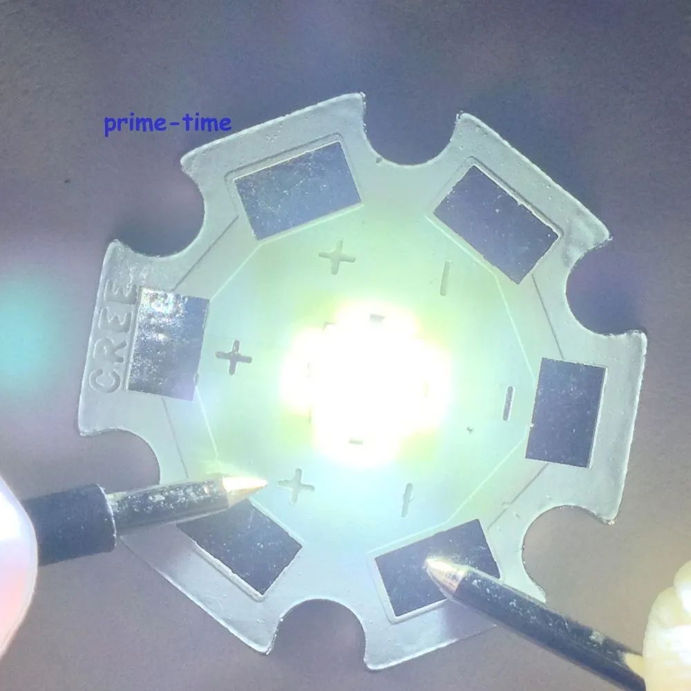 Акции 5 шт. 5 Вт Cree Xlamp XTE XT-E светодиодный излучатель белый 6000-6500K 8 мм/10 мм/12 мм/14 мм/16 мм/20 мм База Светодиодный чип светильник