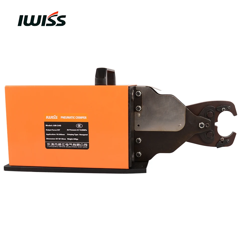 IWISS AM 240 Сверхмощный Пневматический обжимной инструмент 16 240mm2 кабельные